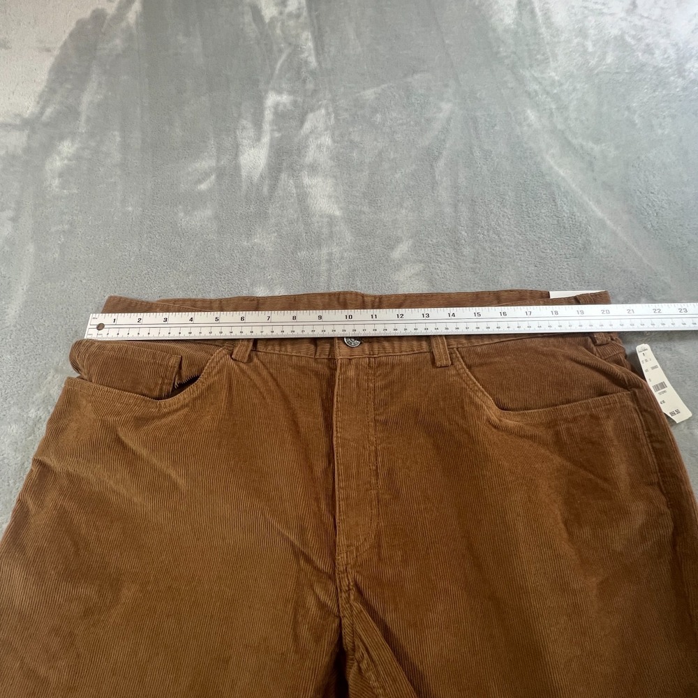 Brooks Brothers Brown Corduroy Pants Mens 40x30 Straight Classic Cotton Stretch - Picture 7 of 14